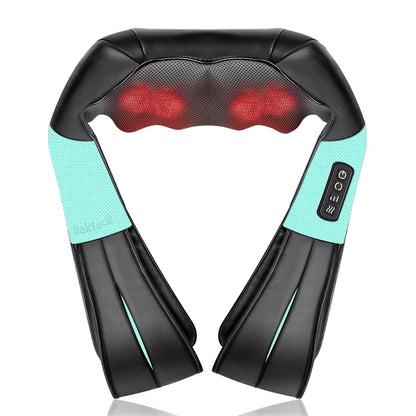 Shiatsu Neck and Shoulder Massager w/Heated Back Massager