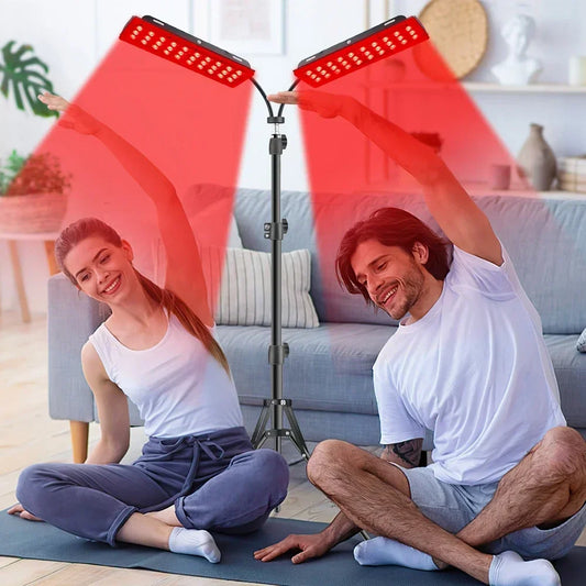 Double Heads LED Red Light Lamp