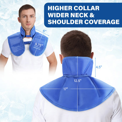 Ice Pack for Neck Shoulder, Reusable