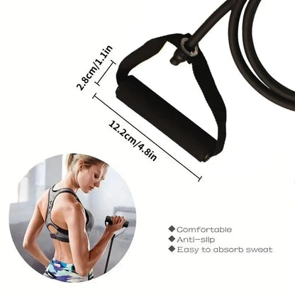 Workout Resistance Bands With Handles