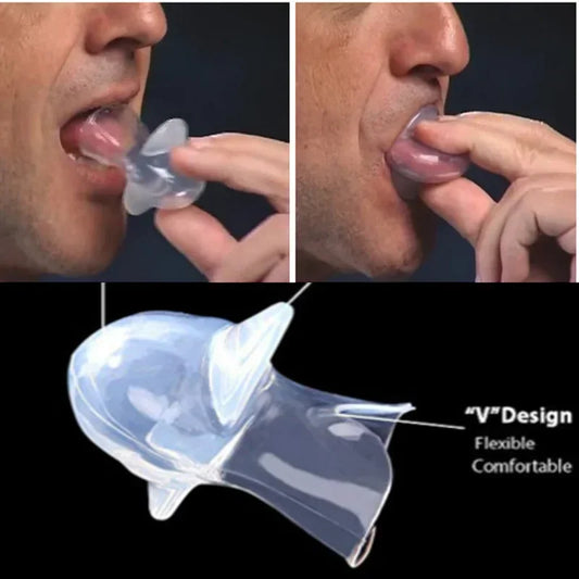 1PC Medical Silicone Anti Snore Device- Mouthpiece