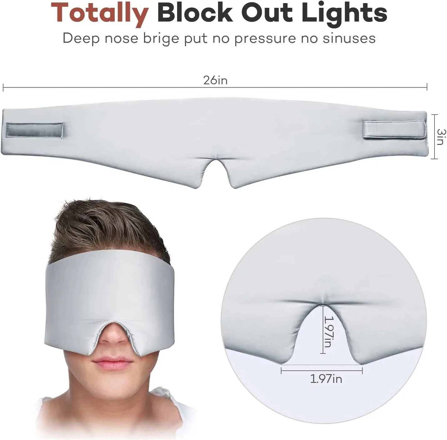 100% Mulberry Silk Sleep Mask