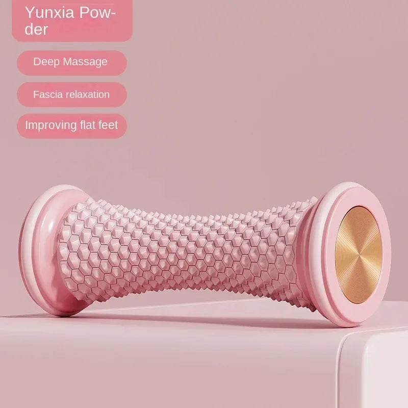 Mini Foot Massager Massage Roller Yoga Massage Ball Plantar Fascia Roller Muscle Relaxation Care Plastic Manual Foot Massager