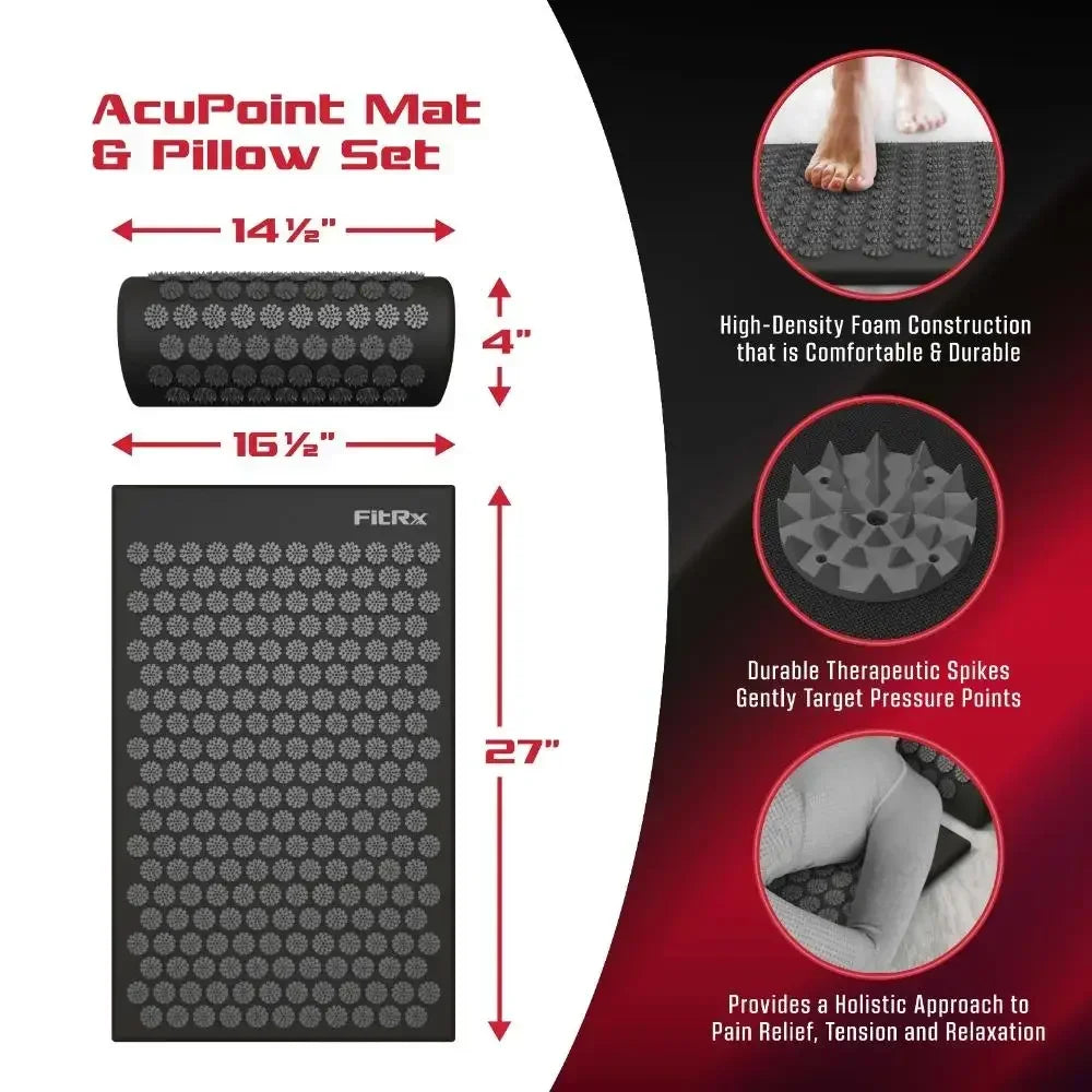 Acupuncture Mat and Pillow Set