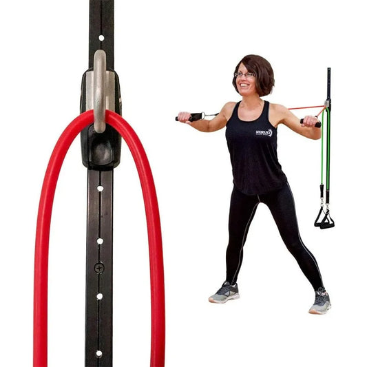 Space Saver Gym Resistance Bands