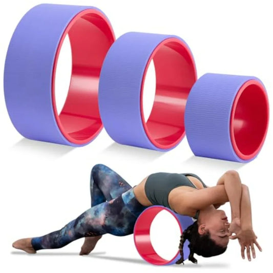 3 Pack ABS Yoga Wheel Set Foam Roller