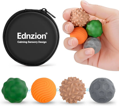 4PCS Magnetic Silicone Stress Balls for Anxiety Relief