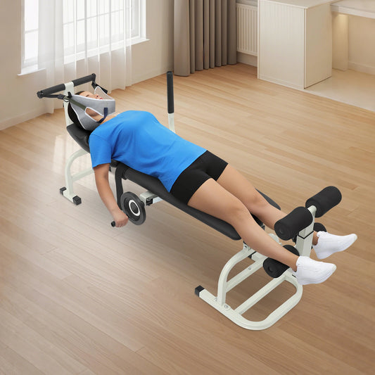 Multifunctional Back & Neck Decompression Bench