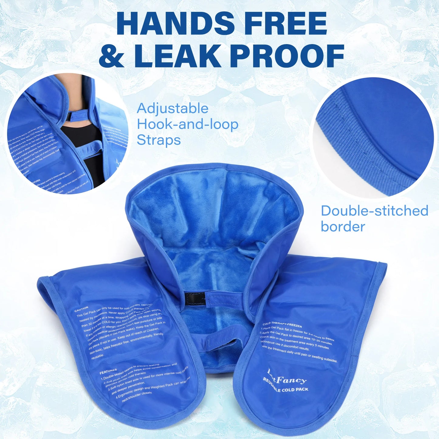 Ice Pack for Neck Shoulder, Reusable