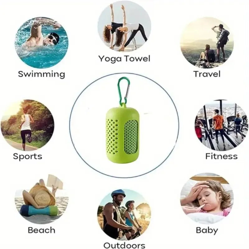 Cooling Sports Towel with Case - Instant Chill