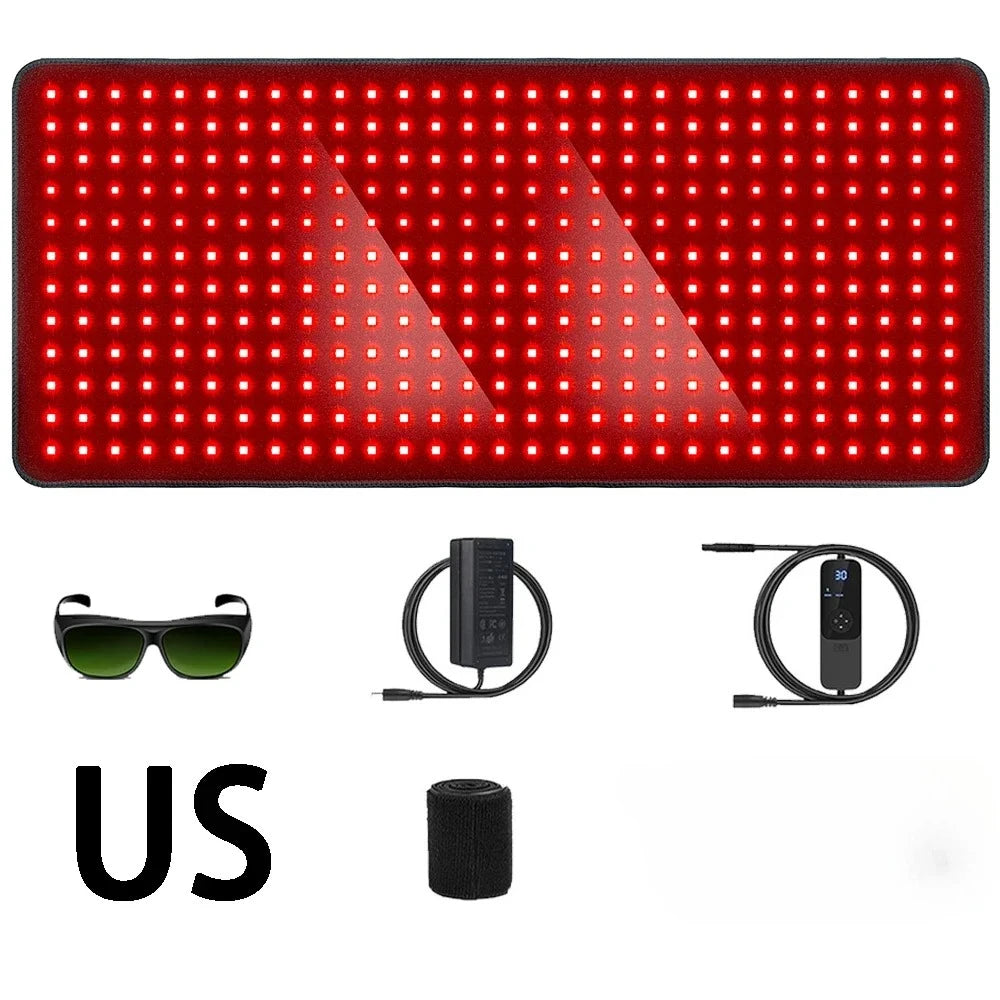 406pcs Leds Red Light Therapy Heating Larger Pad