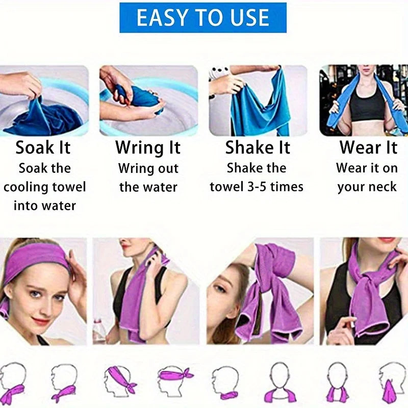 Summer Cool Sports Towel Quick-drying