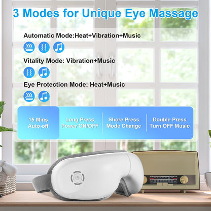 Eye Massager With Heat Music