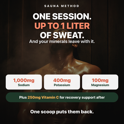 Sauna Method Electrolytes