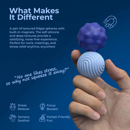 Sensory Silicone Fidgeting Magnetic Ball,Anti-stress Ball Stress Relief